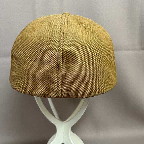 Vintage Carhartt USA Made Insulated Earflap Hat L Brown Duck Canvas Workwear - Picture 3 of 10